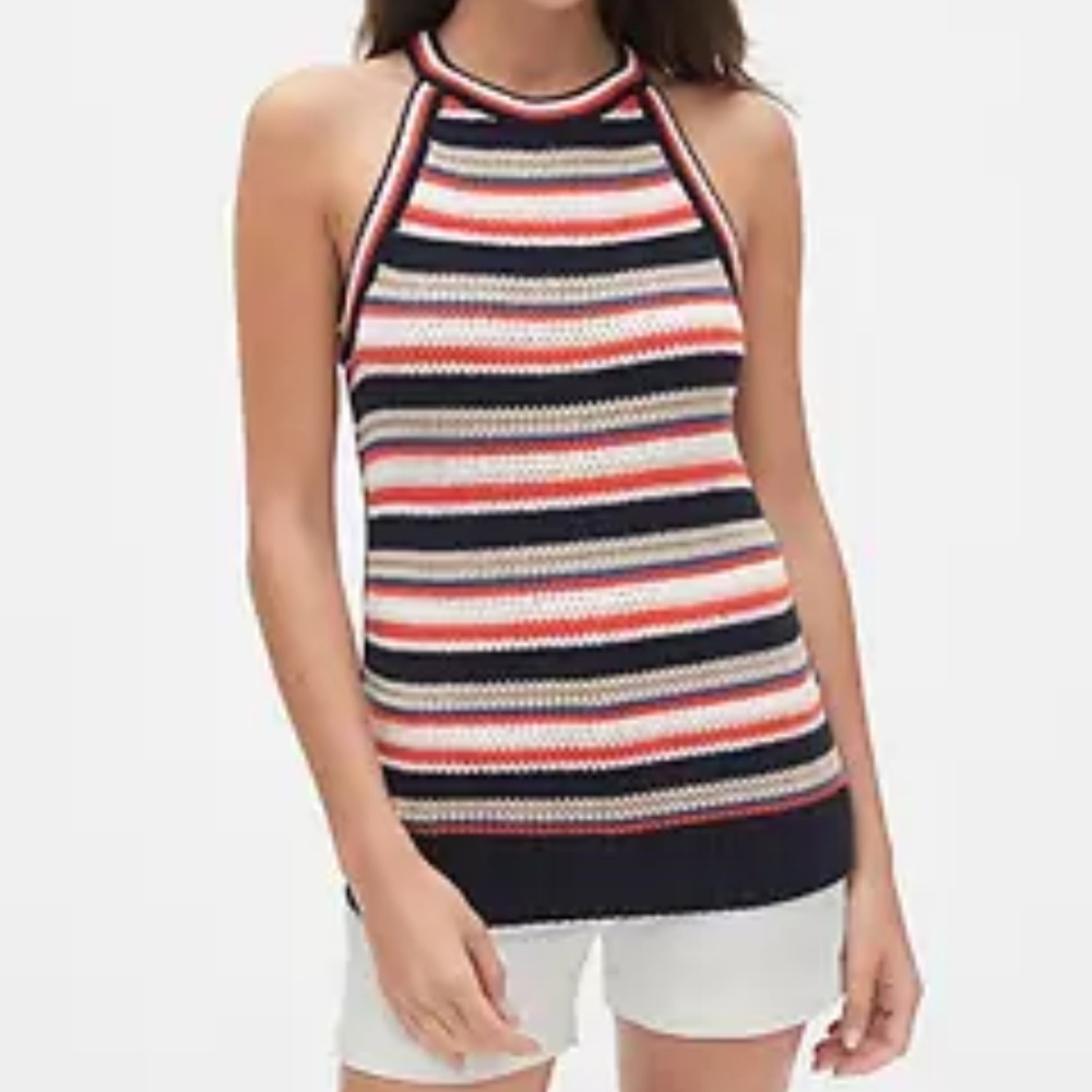 NWT Gap Knitted Striped Tank